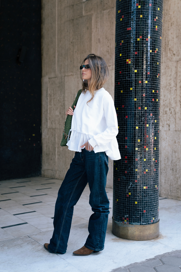 Back To Basic Top in White