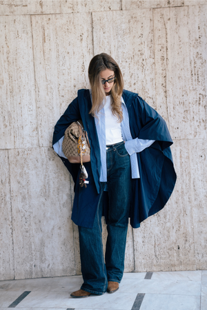 Explorer Waterproof Coat in Navy