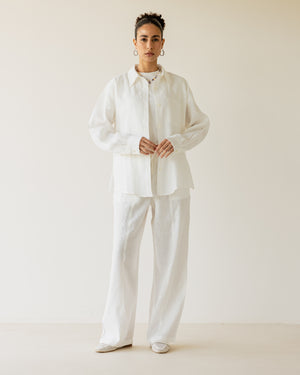 Livin’ In Linen Pants in White
