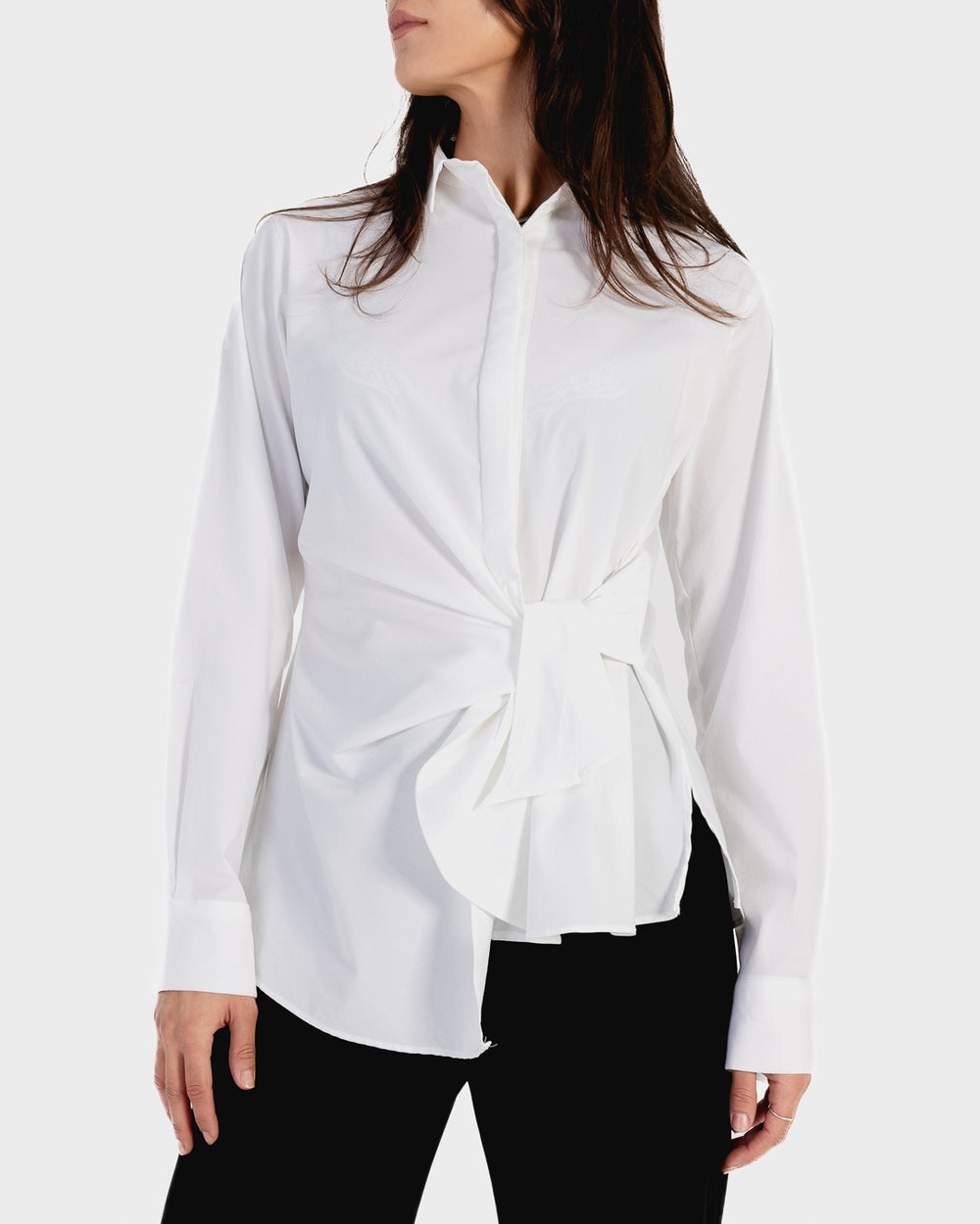 Forever Wrap Top in Off-White