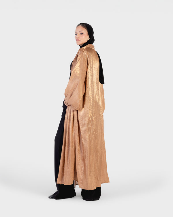 Bedazzled Kaftan in Caramel