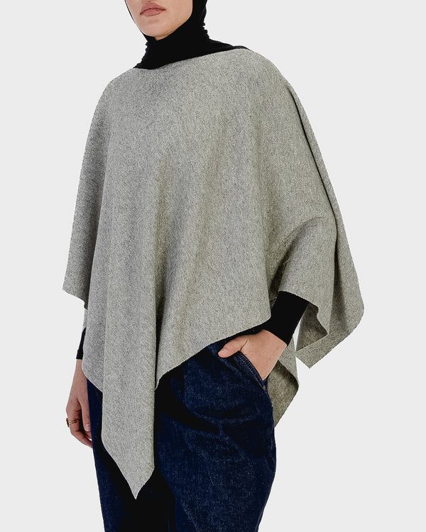 Shimmer Poncho Top in Mint