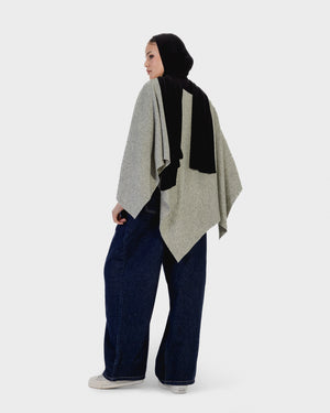 Shimmer Poncho Top in Mint