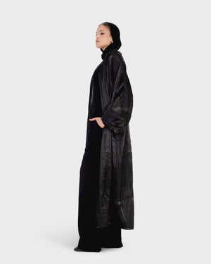 Bedazzled Kaftan in Black
