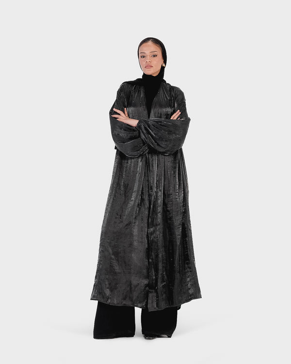 Bedazzled Kaftan in Black