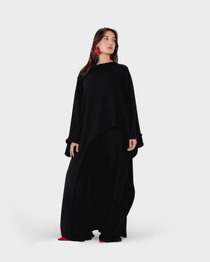 Asymmetric Top in Black
