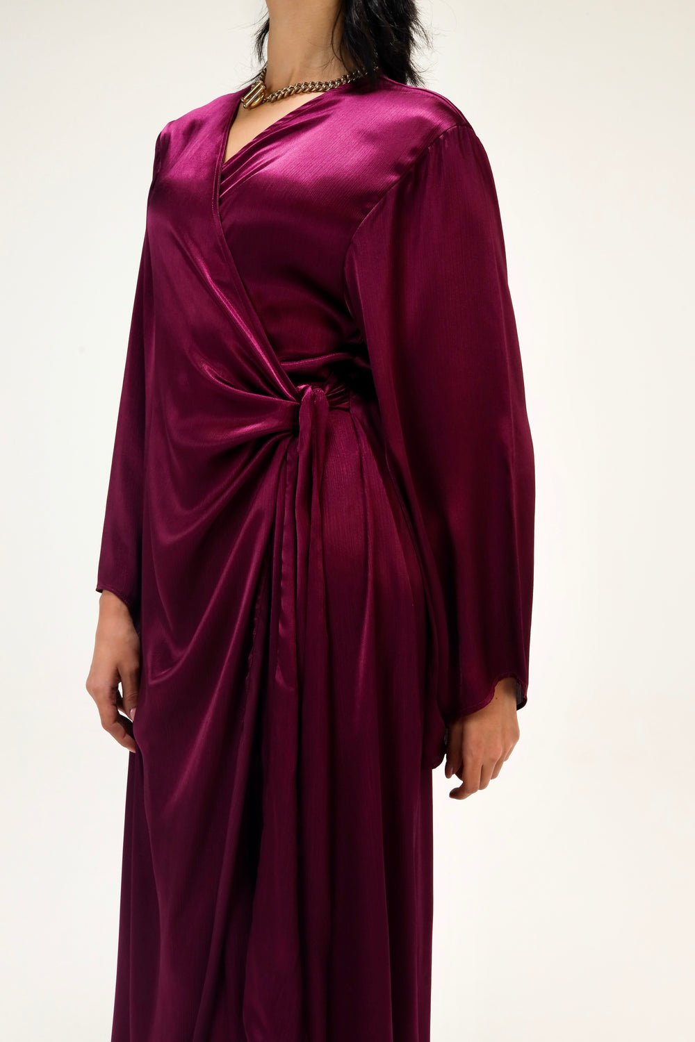 Easy To Love Dress in Wine
