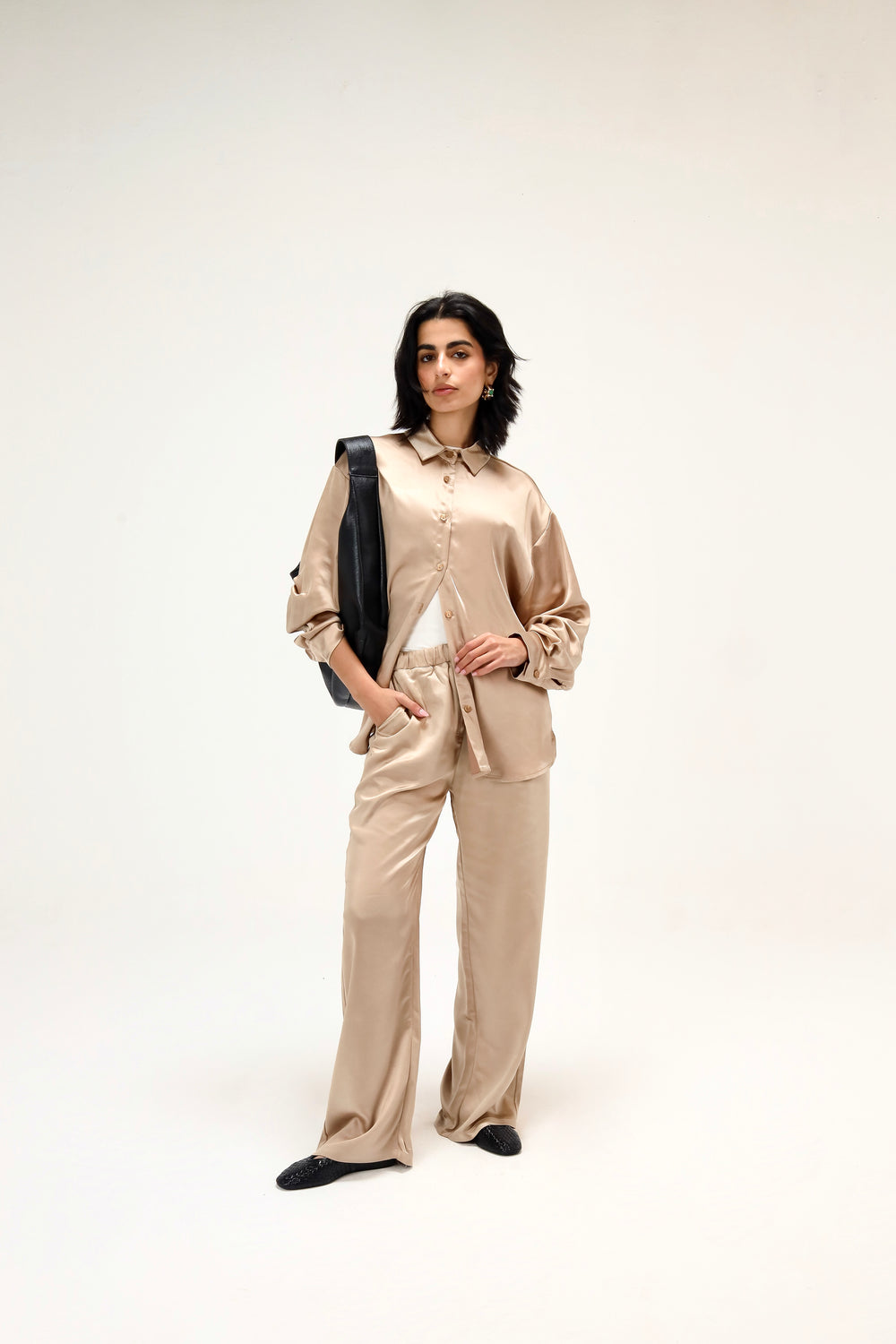 Around Town Satin Pants