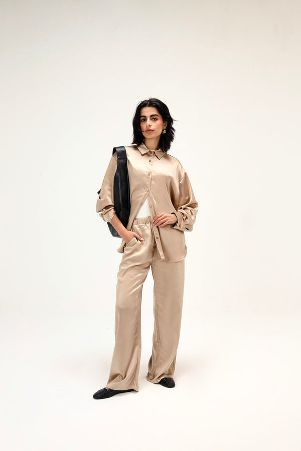 Around Town Satin Pants