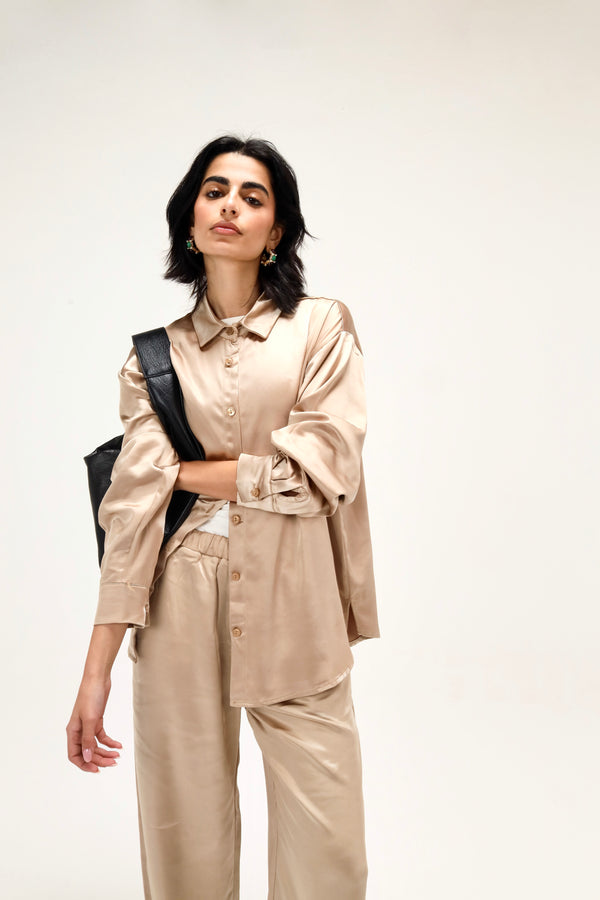 Around Town Satin Pants