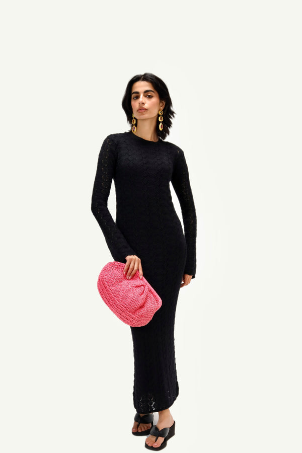 Beachday Maxi Dress in Black