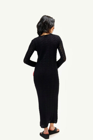 Beachday Maxi Dress in Black