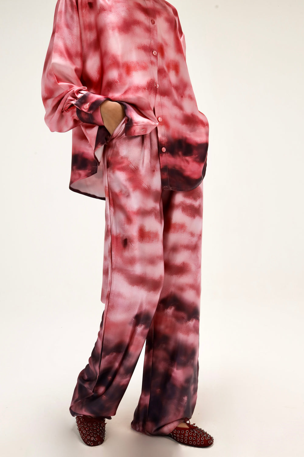 Sunkissed Satin Pants