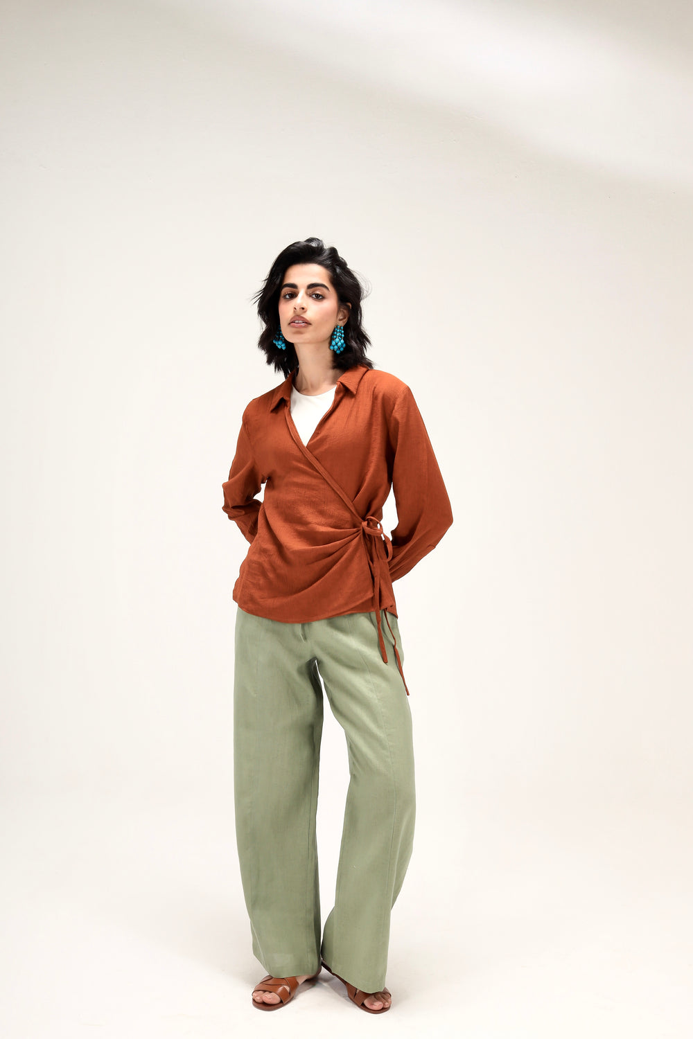 Livin’ In Linen Pants in Olive