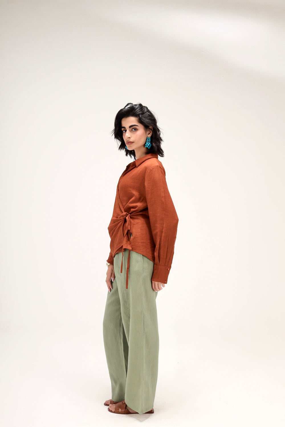 Livin’ In Linen Pants in Olive