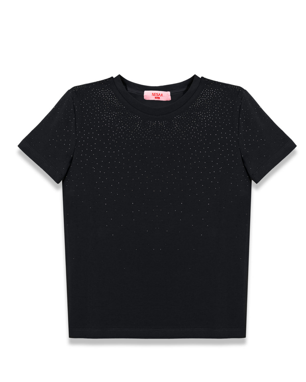 Bling-Bling Tee in Black