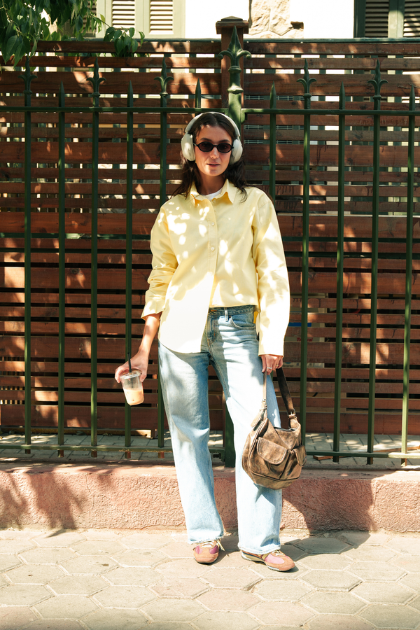 Classic Oxford Shirt in Yellow