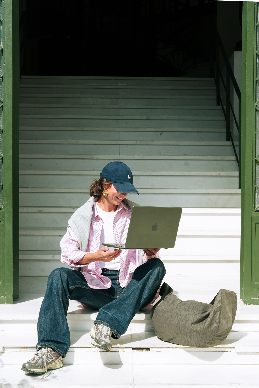 Oxford with a Twist in Pink