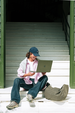 Oxford with a Twist in Pink