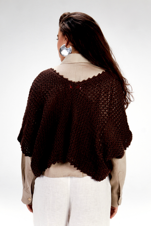 Sunny Day Cardigan in Brown