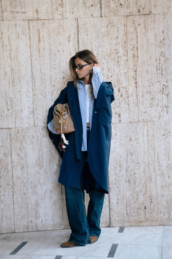 Explorer Waterproof Coat in Navy