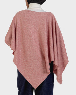 Shimmer Poncho Top in Pink