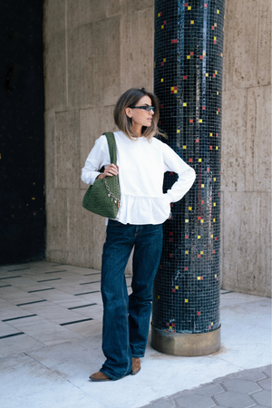 Back To Basic Top in White