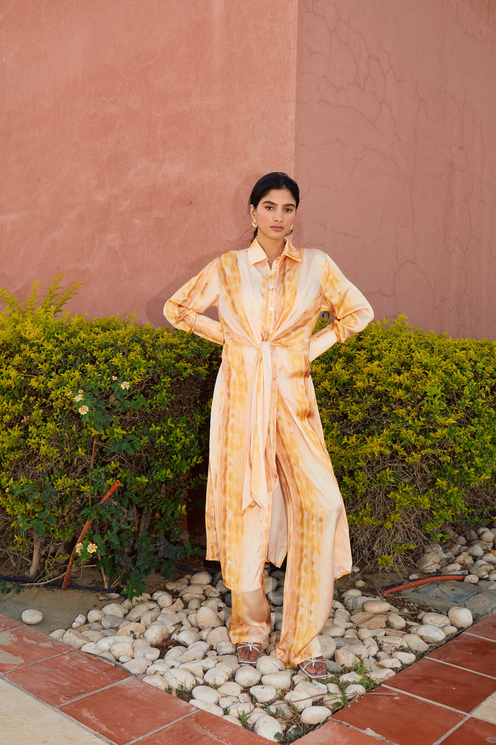 Tie Wrap Printed Set
