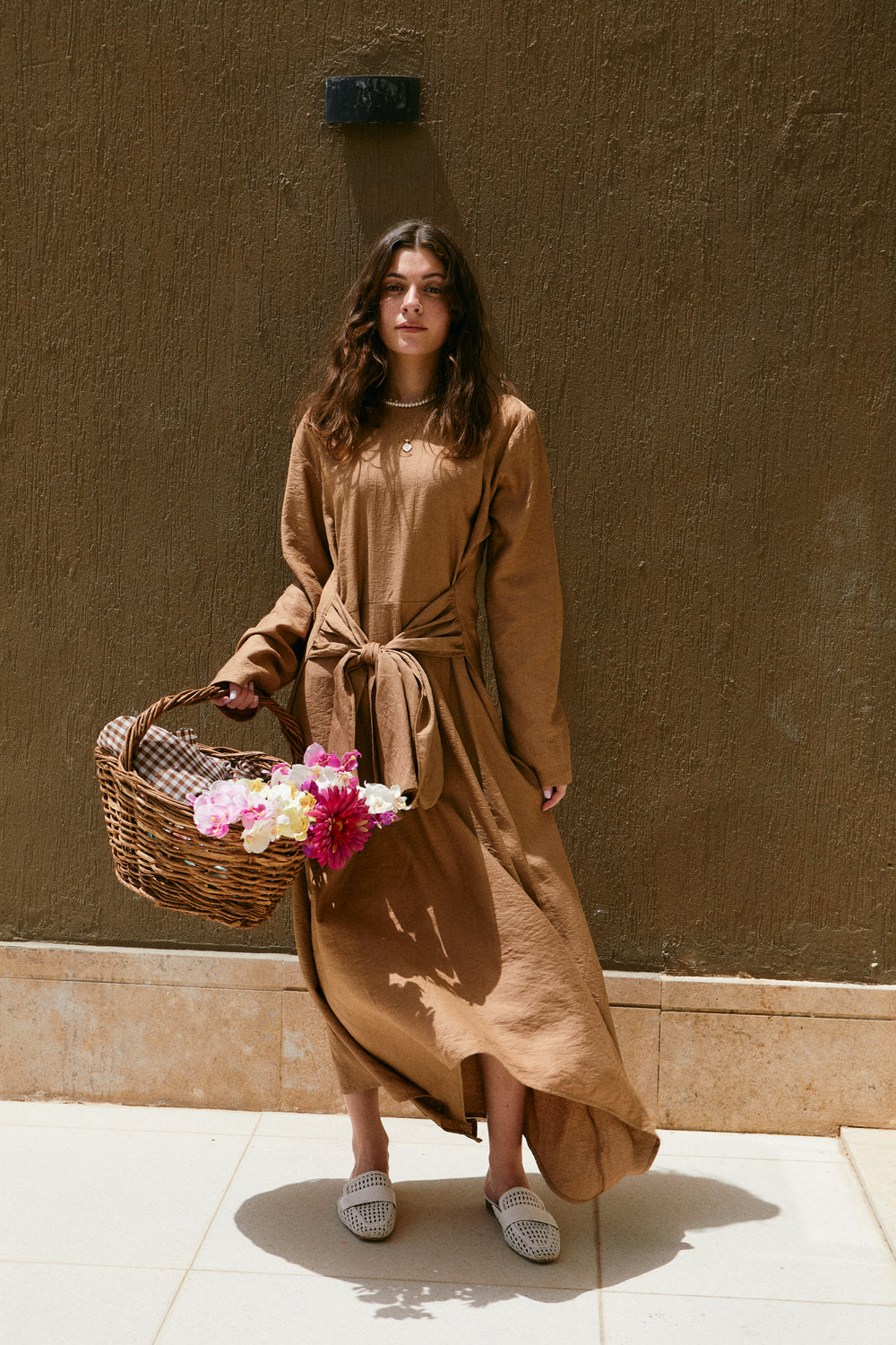 Knot Your Average Dress in Cinnamon