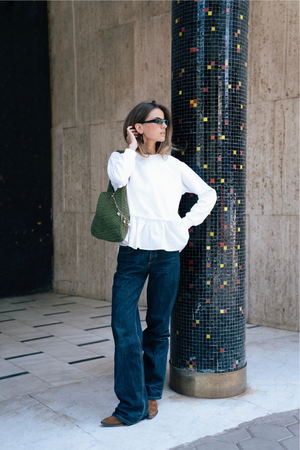 Back To Basic Top in White