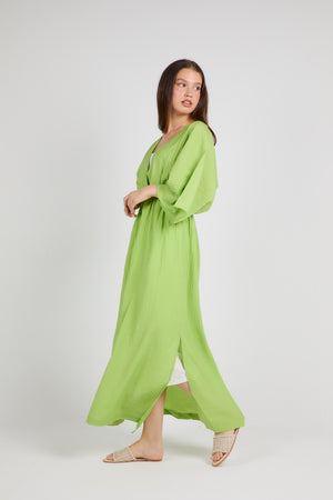 Morning Sun Dress in Green