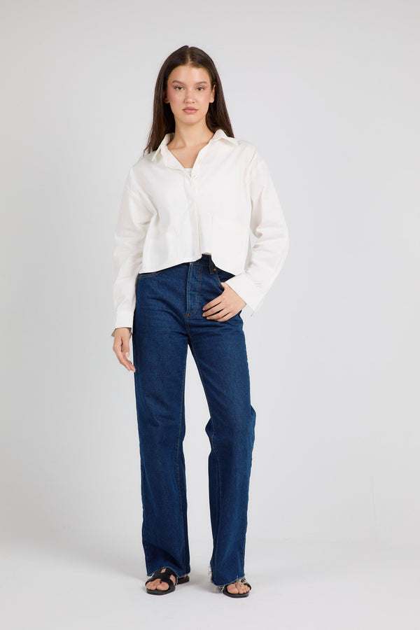 Cut it out Poplin Shirt