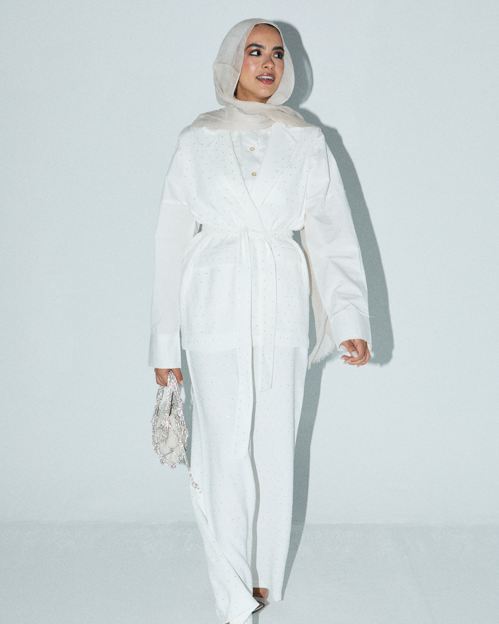 Stargazing Pants In White