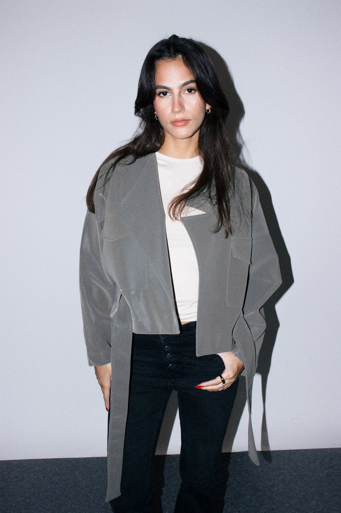 Fast Lane Moto Jacket in Olive