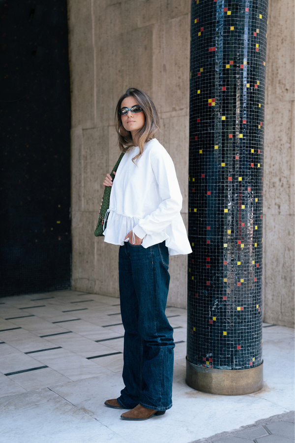 Back To Basic Top in White