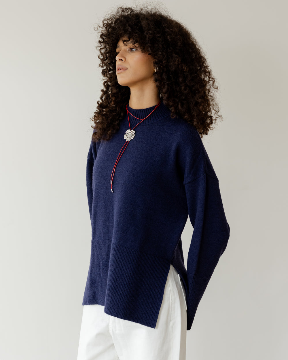 Good Feels Sweater in Navy