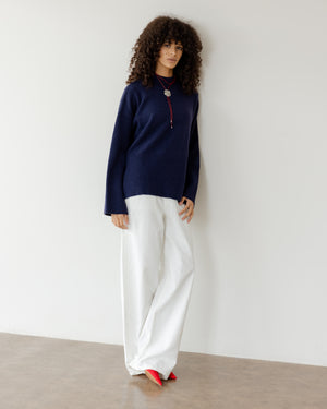 Good Feels Sweater in Navy