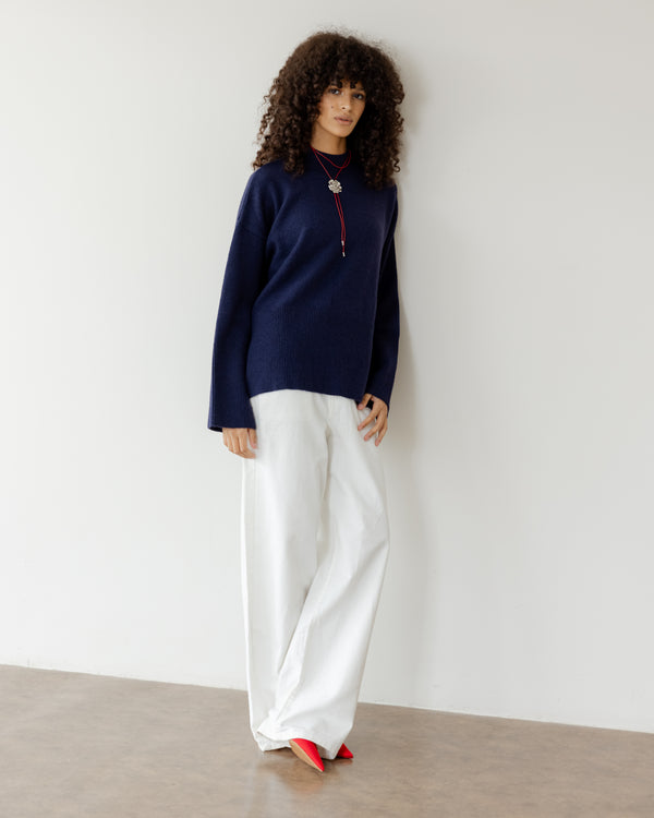Good Feels Sweater in Navy