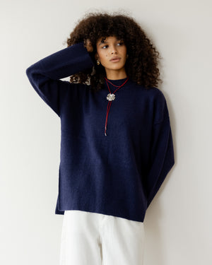 Good Feels Sweater in Navy