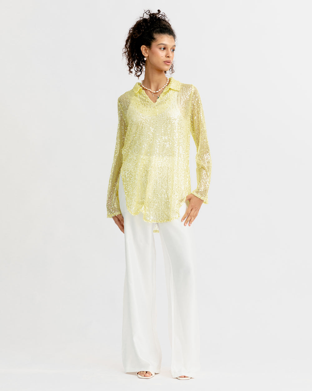 Hotline Bling Top in Yellow