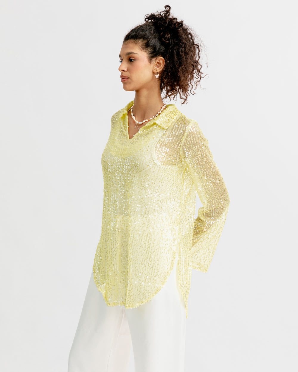Hotline Bling Top in Yellow