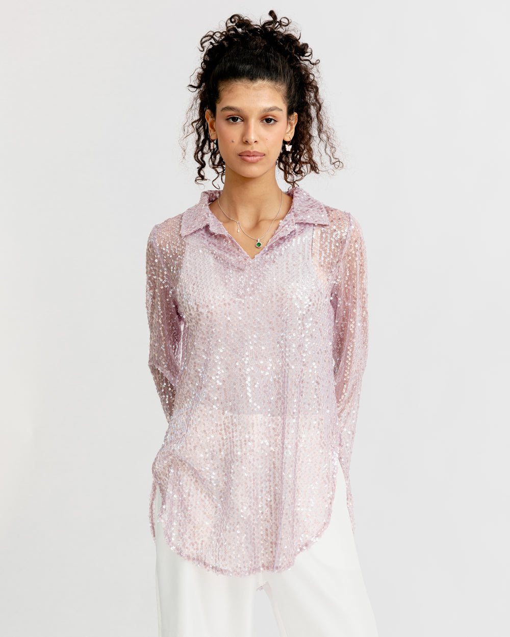 Hotline Bling Top in Purple