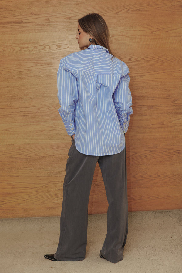 Striped Shirt in Blue