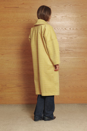 Mustard Wool Coat