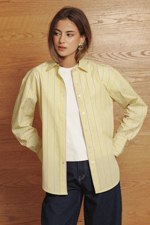 Striped Shirt in Yellow