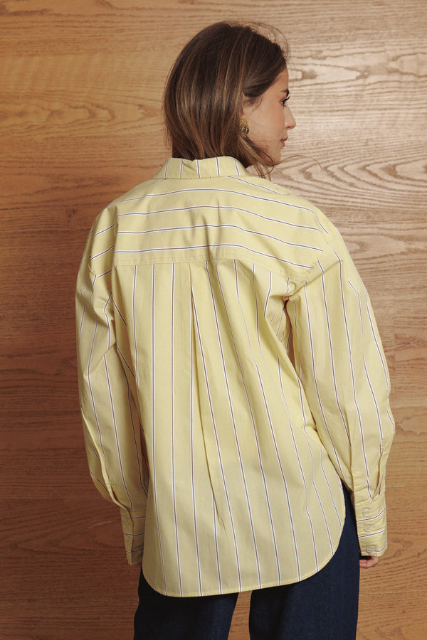 Striped Shirt in Yellow