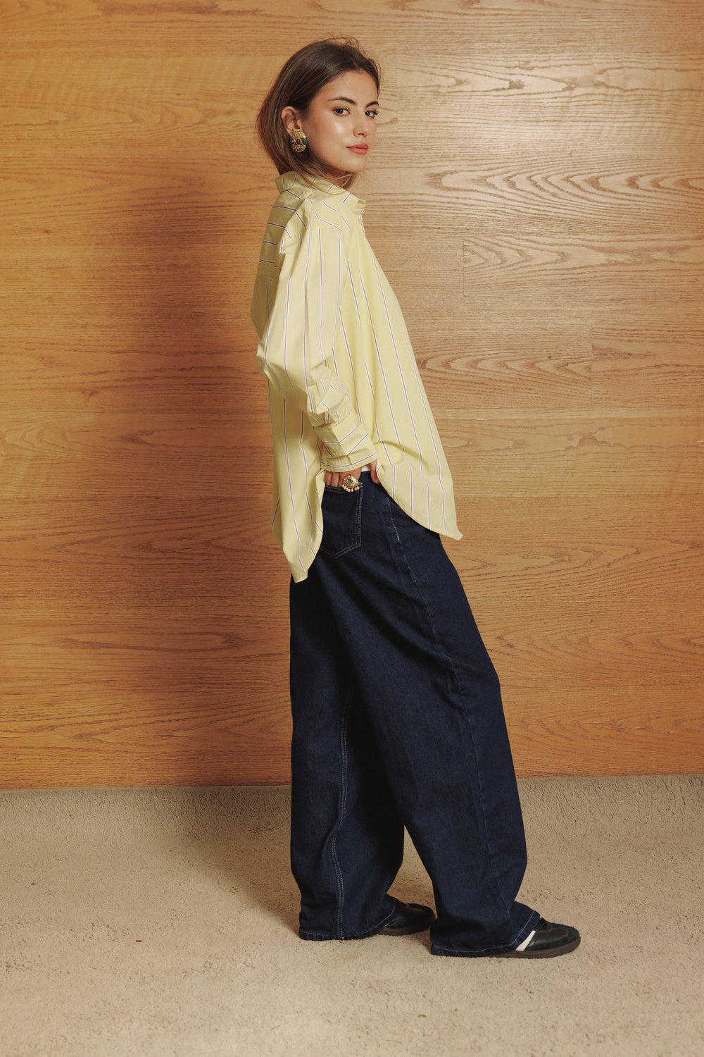 Striped Shirt in Yellow