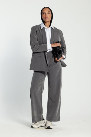 Oversized Blazer in Grey