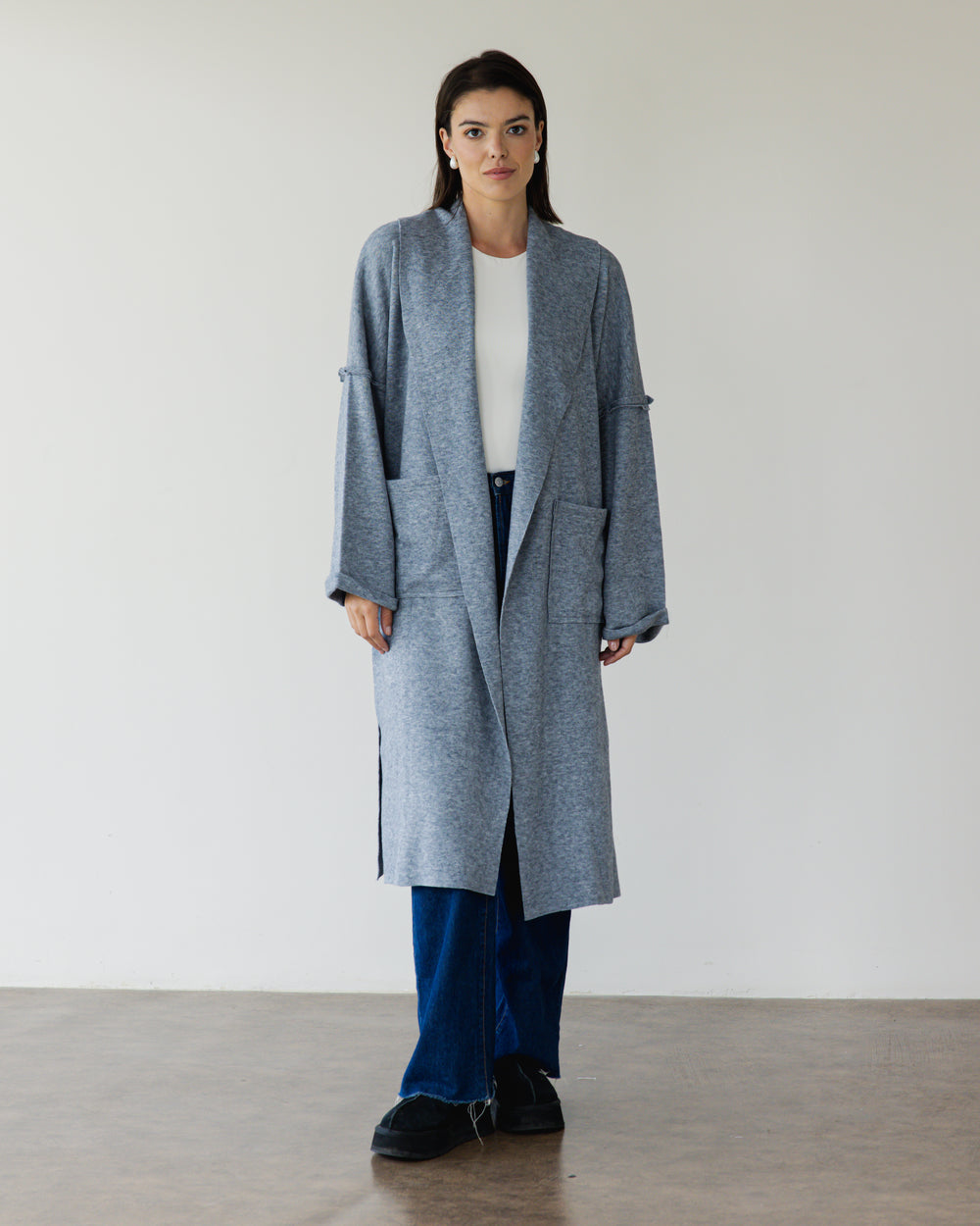 Autumn Joy Coat in Grey