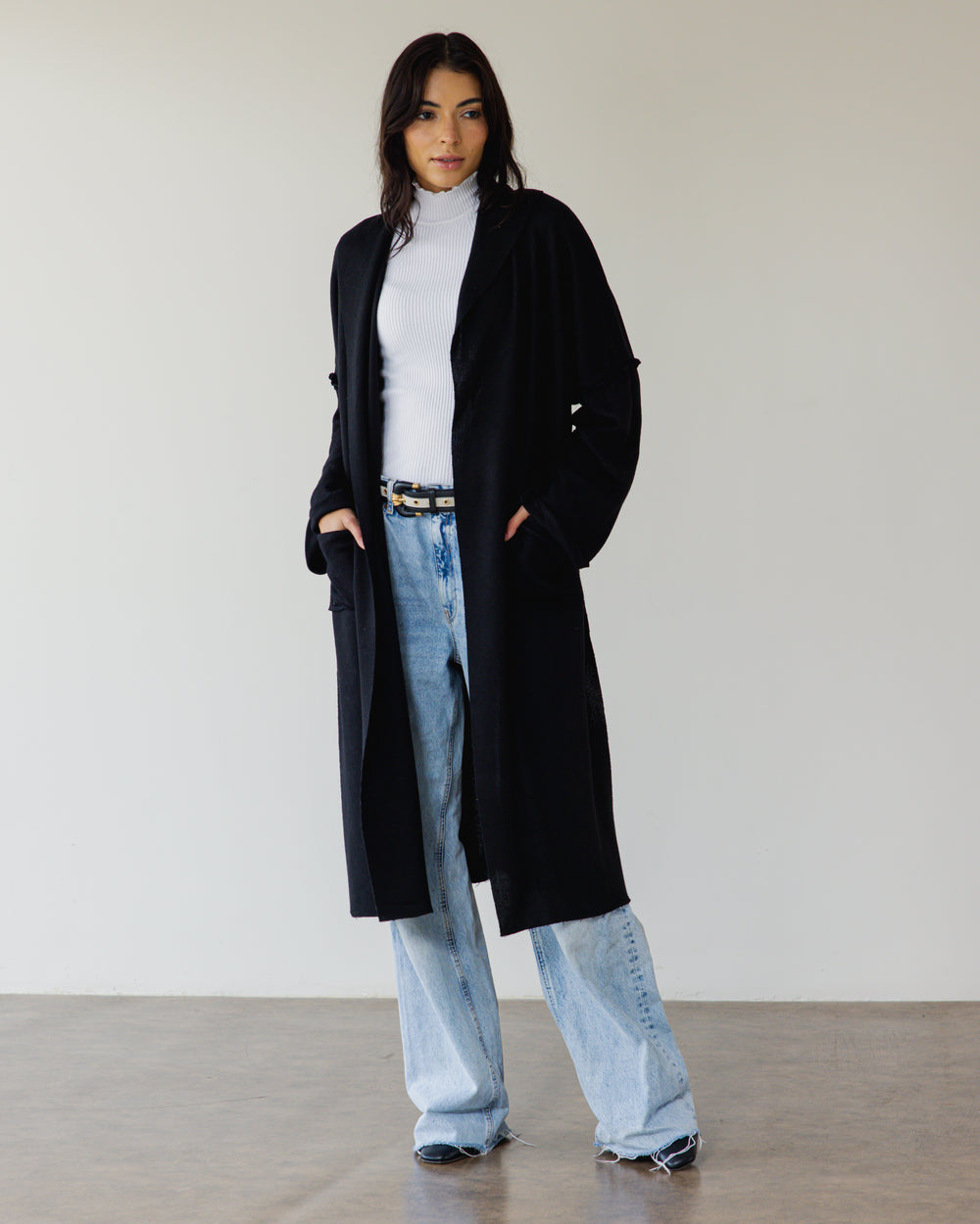 Autumn Joy Coat in Black
